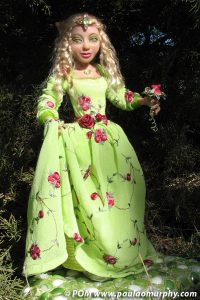 April, OOAK elf fantasy art doll