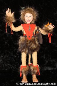 Feather, woodland fae OOAK fantasy art doll